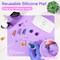UV Resin Kit with Light -200g Crystal Clear, Hard Resina UV Light Fast Curing UV Glue for Beginners Crafting, Molds Jewelry Making, DIY Craft Decorations
